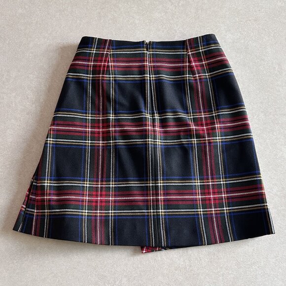 NWT Maje Judie Asymmetrical Tartan Skirt ASO Sabrina Spellman - Picture 7 of 12
